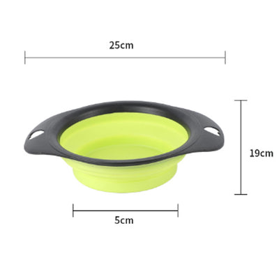 Comedero Plegable de Silicona para Mascotas - Portátil y Resistente - Image 2