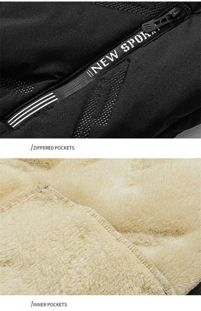 Chaqueta de Invierno para Hombre con Forro Polar Grueso y Diseño Moderno - Image 15