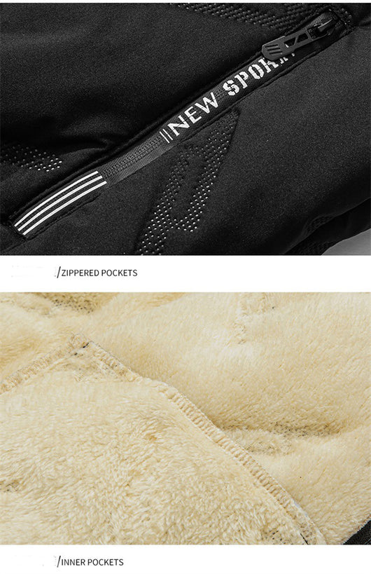 Chaqueta de Invierno para Hombre con Forro Polar Grueso y Diseño Moderno - Image 15