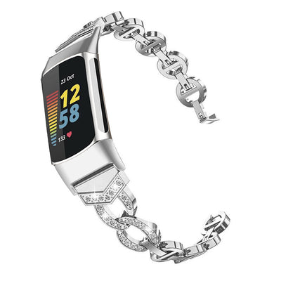 Correa de Reloj Acero Inoxidable Diamantada Full Metal Versátil - Image 4