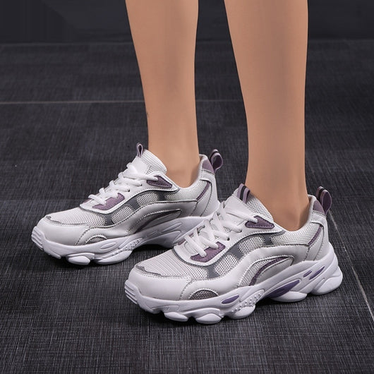 Zapatillas Deportivas Casual Mujer con Suela Gruesa y Malla Transpirable - Image 5