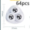 Tres Bolas De Acero, 64 Unidades