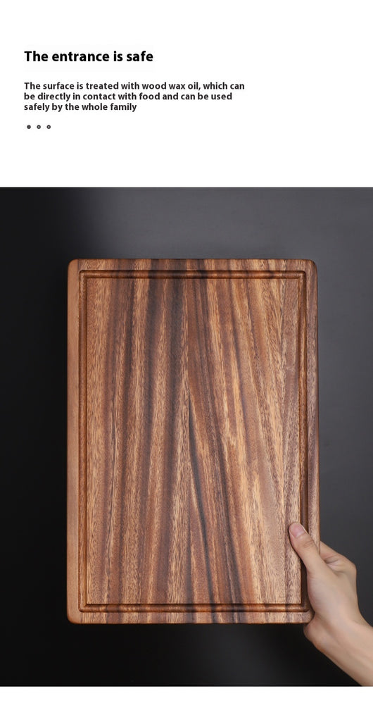Tabla de Cortar de Madera Maciza Acacia Mangium para Cocina - Image 6
