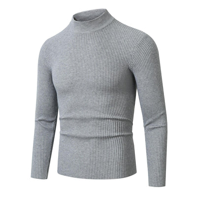 Suéter de Punto Rayado Masculino - Estilo Versátil - Image 4