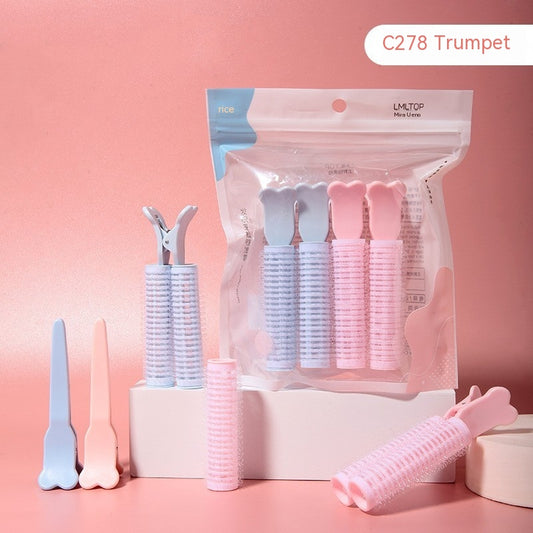 Rizadores Multiusos para Volumen en Raíces con Clip Removible y Flequillo Aéreo