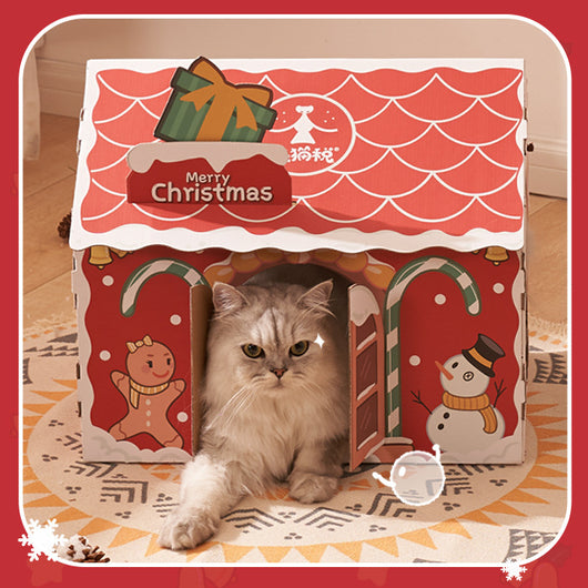 Rascador Navideño para Gatos - Diseño Festivo Limited Edition - Image 3