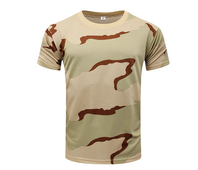 Playera Táctica Camuflaje Secado Rápido con Malla Transpirable - Image 10