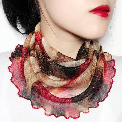 Bufanda Cuello Alto Multiuso con Máscara Facial para Mujer - Image 17