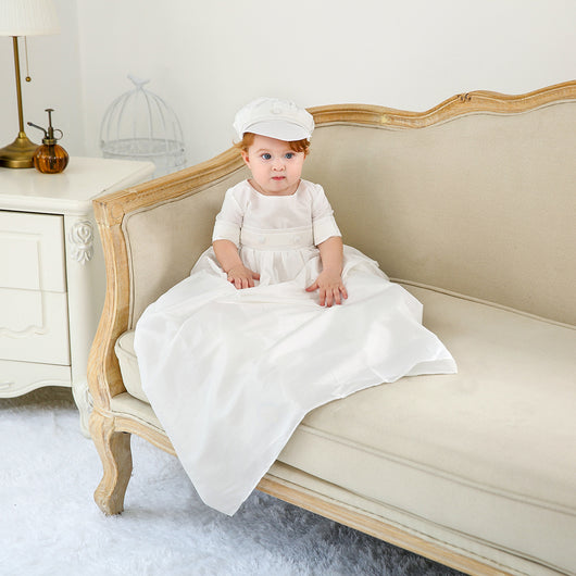 Traje de Bautizo Elegante para Niño - Colección Europea de Largo Año - Image 15