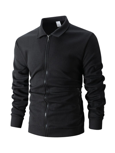 Cardigan Blazer Slim Fit para Hombre - Chaqueta Otoño con Bolsillos y Solapas - Image 31
