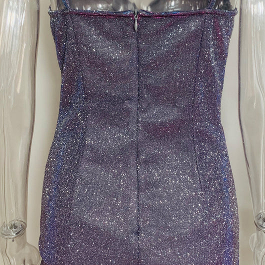 Vestido Dorado Brillante sin Espalda - Diseño Elegante para Primavera y Verano - Image 10