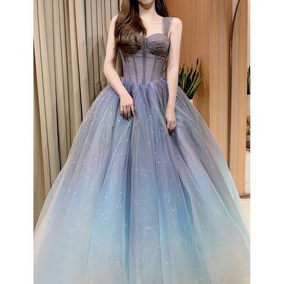 Vestido Azul Noche Estrellada para Mujer - Image 7