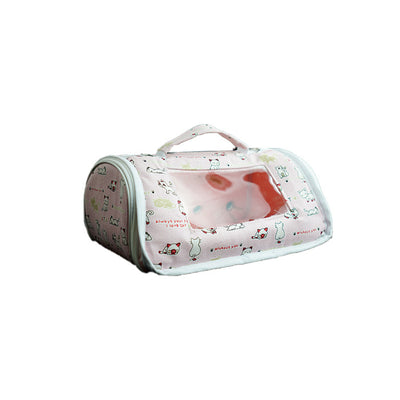 Bolsa de Transporte de Algodón para Mascotas Pequeñas - Hámster, Ardilla Voladora y Glotón de Miel - Image 3