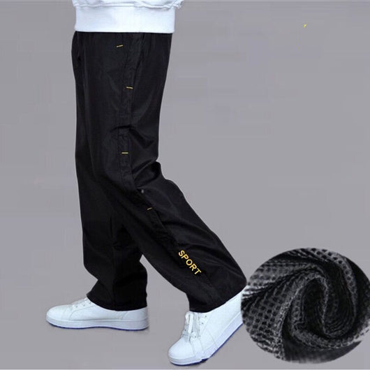 Pantalones de Chándal Casuales Hombre con Cachemira Transpirable Talla Grande - Image 5