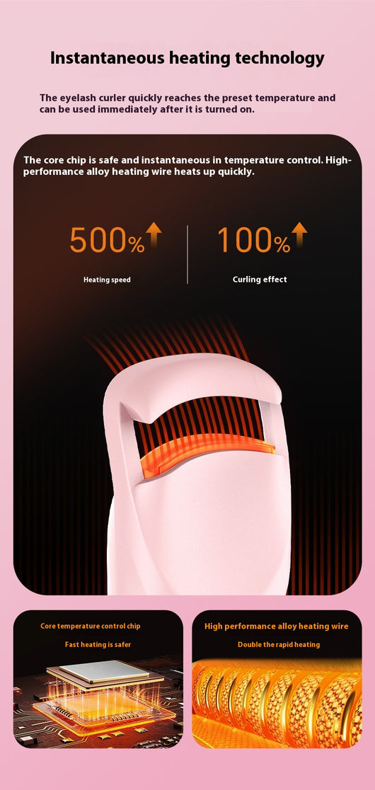 Rizador de Pestañas Eléctrico con Calor - Image 13