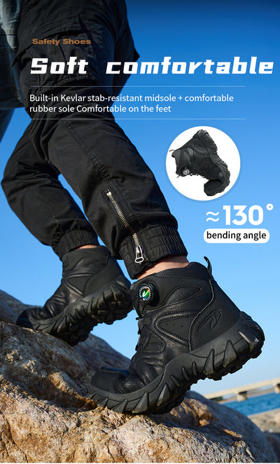Botas de Trabajo Ligeras, Cómodas y de Seguridad para Hombre - Image 19