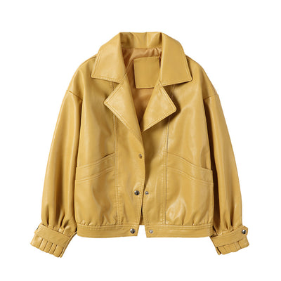 Traje Biker Oversize con Mangas Linterna y Solapa - Image 10