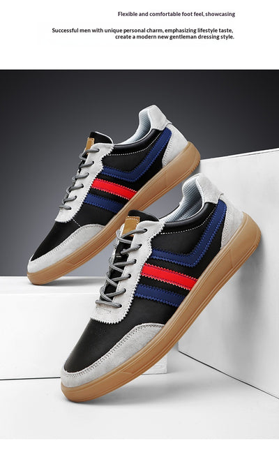 Tenis de Cuero para Hombre con Plantillas Elevadoras y Suela de Goma Reforzada - Image 14