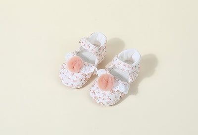 Zapatos de Algodón Floral Estilo Princesa Coreano para Niñas - Image 19