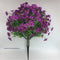 Arreglo Floral de Eucalipto y Violeta con Plantas Verdes Decorativas