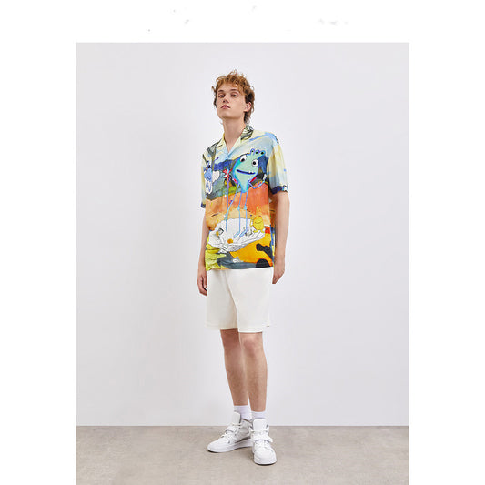 Cardigan Ligero de Manga Corta para Hombre - Colección Primavera Verano