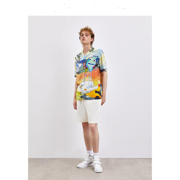 Cardigan Ligero de Manga Corta para Hombre - Colección Primavera Verano