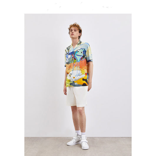 Cardigan Ligero de Manga Corta para Hombre - Colección Primavera Verano