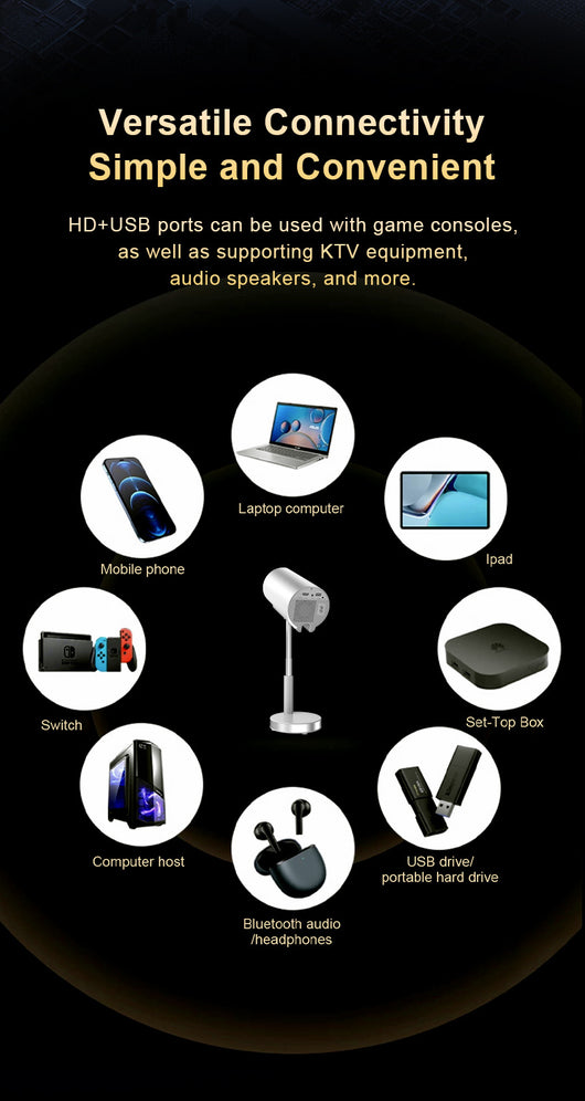 Proyector PTZ Inteligente Oculto Android 1080p con Bluetooth - Image 32