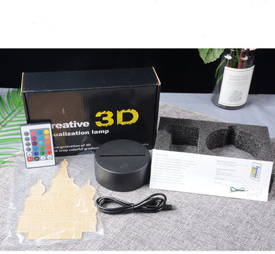 Lámpara LED Táctil Multicolor para Mesita de Noche - Image 6