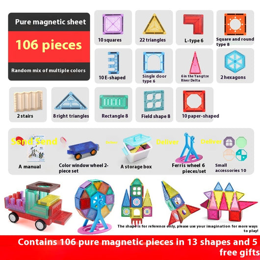 Set de Tuberías Magnéticas para Construcción Infantil - Image 8