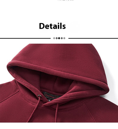 Sudadera con Capucha Dragón Bordado Pesado Otoño Invierno para Hombre - Image 14