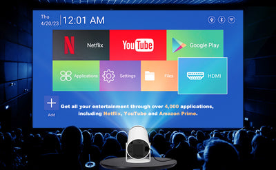 Proyector Portátil 4K Mini con Bluetooth para Cine en Casa - Image 11
