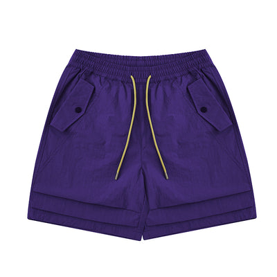 Pantalones Cortos de Trabajo con Bolsillos - Ajuste Holgado para Hombre - Image 12