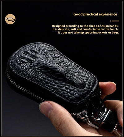 Funda de Cuero Genuino para Llaves de Auto - Unisex - Image 11