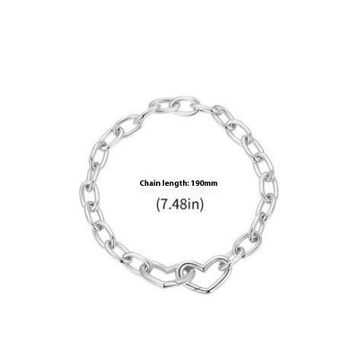 Pulsera de Doble Corazón con Cierre Magnético para Hombre y Mujer - Image 7