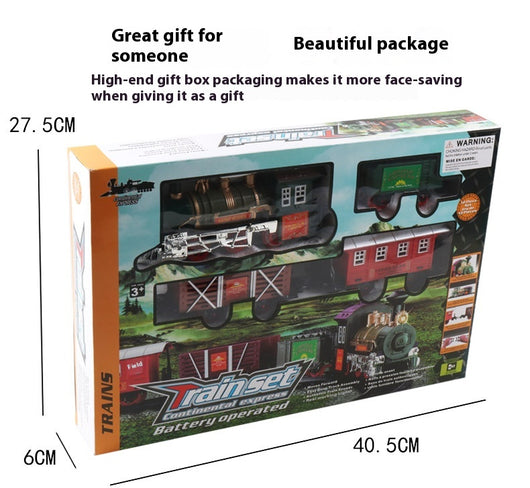Tren Eléctrico de Juguete con Rieles para Niños - Simulador Realista - Image 18