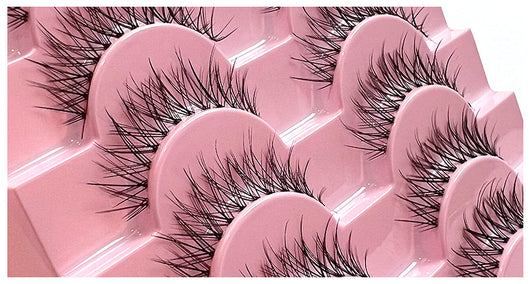 Pestañas Postizas Transparentes con Hilo de Pesca Natural - 10 Pares Efecto Cruzado - Image 30