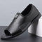 Sandalias Casuales de Cuero Roman para Hombre - Suela Antideslizante