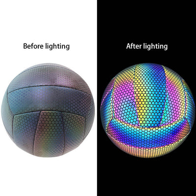 Balón de Voleibol Reflectante de Cuero Suave para Exámenes de Ingreso a Secundaria - Image 14