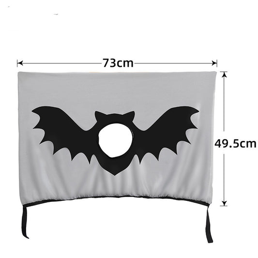 Cortina Parasol Halloween para Auto con Protección de Asiento de Mascota - Image 2