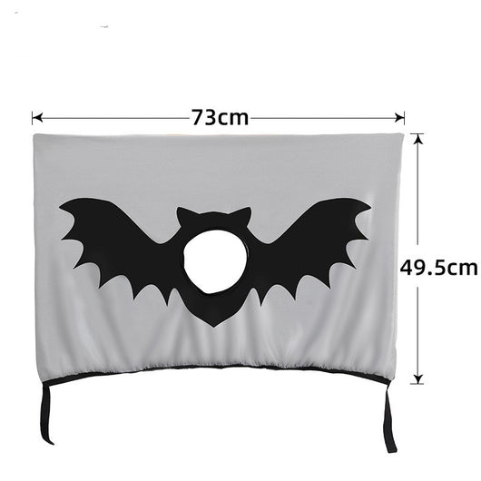 Cortina Parasol Halloween para Auto con Protección de Asiento de Mascota - Image 2