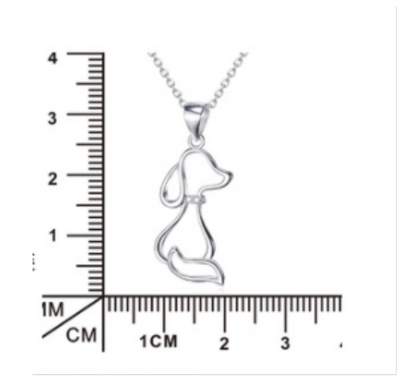 Collar de Plata 925 con Dije de Perro para Mujer - Image 8