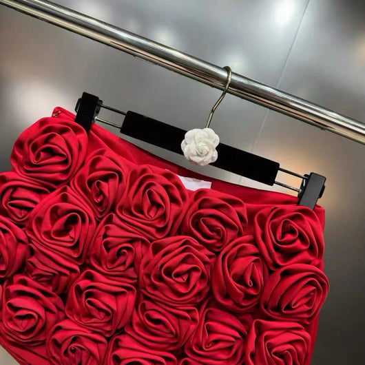 Falda Floral con Detalles Tridimensionales - Image 8