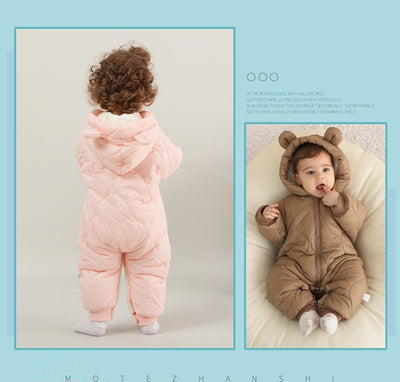 Mameluco Acolchado de Algodón para Bebé - Otoño e Invierno - Image 12