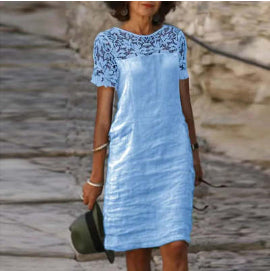 Vestido de Encaje Elegante para Verano - Image 8