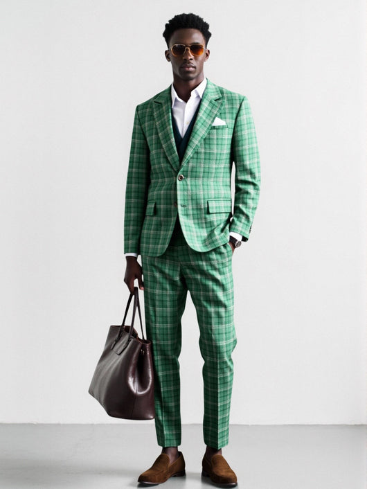 Traje Ejecutivo Cruzado: Saco y Pantalón - Image 9