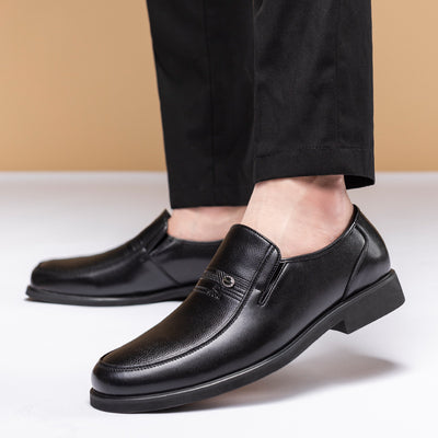 Zapatos de Cuero Genuino Estilo Inglés para Hombre - Elegancia Casual Profesional - Image 2