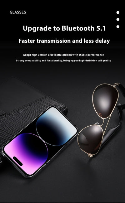 Gafas Inteligentes con IA, Traductor, Bluetooth y Protección UV - Image 20
