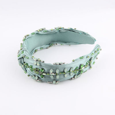 Diadema de Seda con Diamantes Incrustados - Image 15