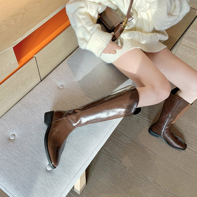 Botas Retro Casual de Caña Alta Estilo Knight - Image 9